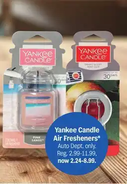 Meijer Yankee Candle Air Fresheners offer