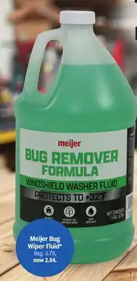 Meijer Meijer Bug Wiper Fluid offer