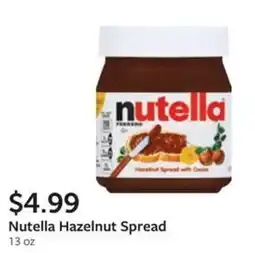 Fareway Nutella hazelnut spread offer