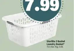 Meijer Sterilite 2 Bushel Laundry Basket offer