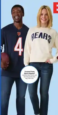 Meijer Licensed Team Sports Apparel* Bear's offer