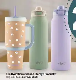 Meijer Ello Hydration and Food Storage Products offer