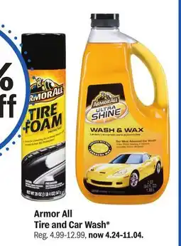 Meijer Armor All Tire and Car Wash offer