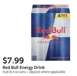 Fareway Red Bull Energy Drink offer