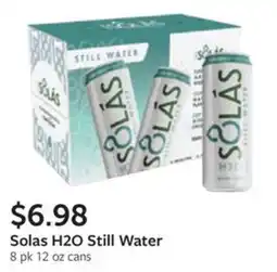 Fareway Solas H2O Still Water offer