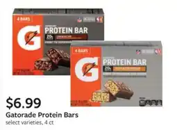 Fareway Gatorade Protein Bars offer