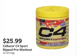 Fareway Cellucor C4 Sport Ripped Pre-Workout offer