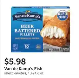 Fareway Van de Kamp's Fish offer