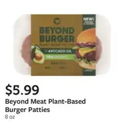 Fareway Beyond Meat Plant-Based Burger Patties offer