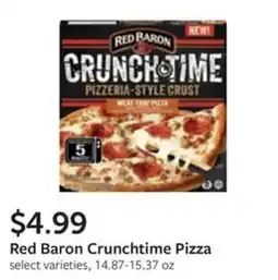 Fareway Red Baron Crunchtime Pizza offer