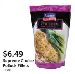 Fareway Supreme Choice Pollock Fillets offer