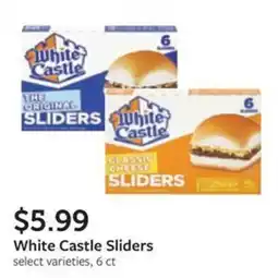 Fareway White Castle Sliders offer