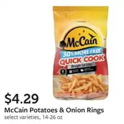 Fareway McCain Potatoes & Onion Rings offer