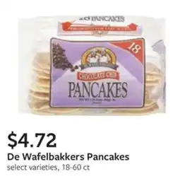 Fareway De Wafelbakkers Pancakes offer