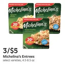 Fareway Michelina's Entrees offer