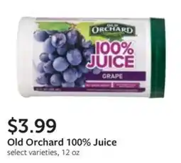 Fareway Old Orchard 100% Juice offer