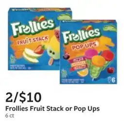 Fareway Frollies Fruit Stack or Pop Ups offer