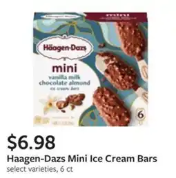 Fareway Haagen-Dazs Mini Ice Cream Bars offer