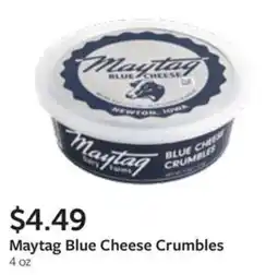 Fareway Maytag blue cheese crumbles offer