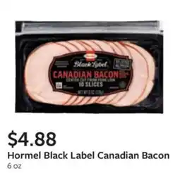 Fareway Hormel Black Label Canadian Bacon offer