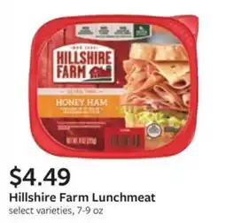 Fareway Hillshire Farm Lunchmeat offer