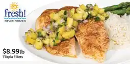 Fareway Fresh Tilapia Fillets offer