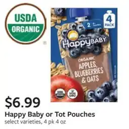 Fareway Happy Baby or Tot Pouches offer