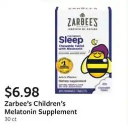 Fareway Zarbee's Children's Melatonin Supplement offer