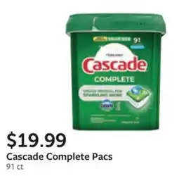 Fareway Cascade Complete Pacs offer