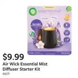 Fareway Air Wick Essential Mist Diffuser Starter Kit offer