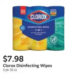 Fareway Clorox disinfecting wipes offer
