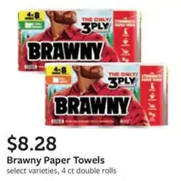 Fareway Brawny Paper Towels offer