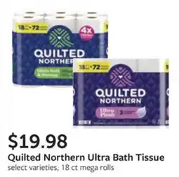 Fareway Quilted Northern Ultra Bath Tissue offer