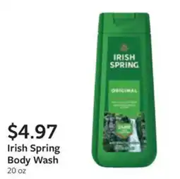 Fareway Irish Spring Body Wash offer