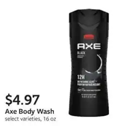 Fareway Axe body wash offer