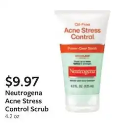 Fareway Neutrogena Acne Stress Control Scrub offer