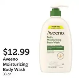 Fareway Aveeno moisturizing body wash offer
