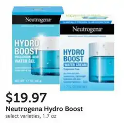 Fareway Neutrogena Hydro Boost offer