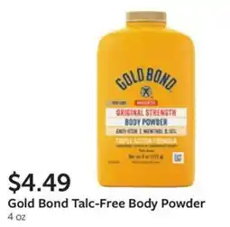 Fareway Gold Bond Talc-Free Body Powder offer