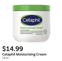 Fareway Cetaphil Moisturizing Cream offer