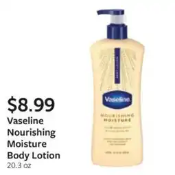 Fareway Vaseline Nourishing Moisture Body Lotion offer