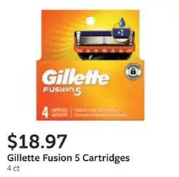 Fareway Gillette Fusion 5 Cartridges offer