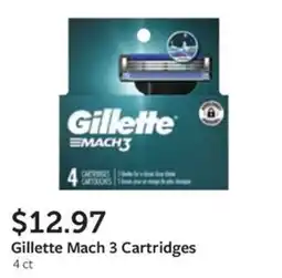 Fareway Gillette Mach 3 Cartridges offer