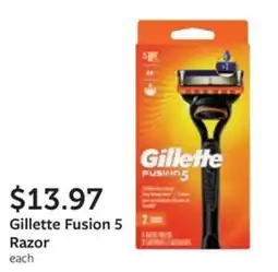 Fareway Gillette Fusion 5 Razor offer