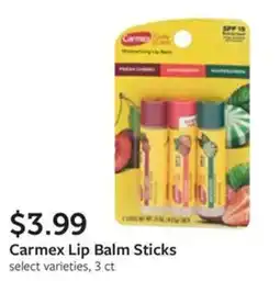 Fareway Carmex Lip Balm Sticks offer