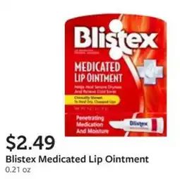 Fareway Blistex Medicated Lip Ointment offer