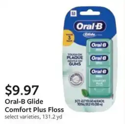Fareway Oral-B Glide Comfort Plus Floss offer