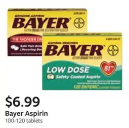 Fareway Bayer Aspirin offer
