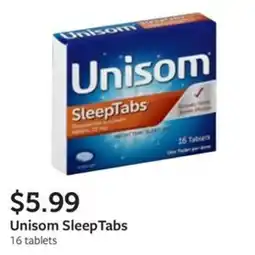 Fareway Unisom SleepTabs offer