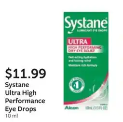 Fareway Systane ultra high performance eye drops offer